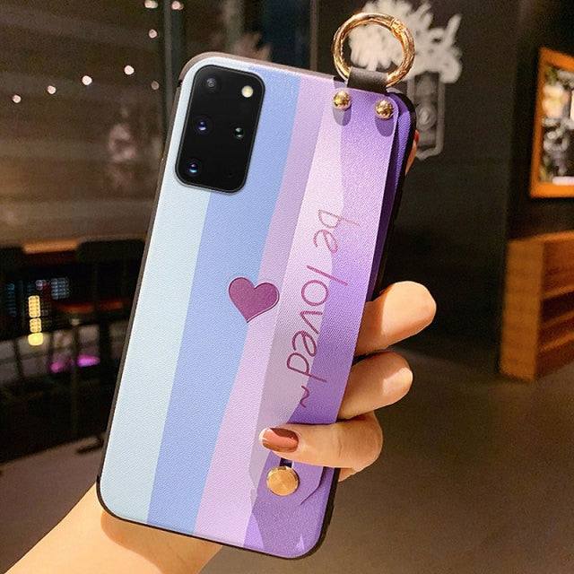 Cool Wrist Strap Phone Holder Case for Samsung Galaxy S20 Series - Premium Mobile Phone Cases from Dressmycell.com - Just $15.00! Shop now at Dressmycell.com Cool Wrist Strap Phone Holder Case for Samsung Galaxy S20 Series - Premium Mobile Phone Cases from Dressmycell.com - Just $15.00! Shop now at Dressmycell.com